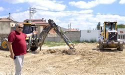 Yazıhüyük’te taziye evi inşaatına start verildi