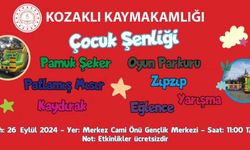 Kozaklı’da Çocuk Şenliği düzenlenecek