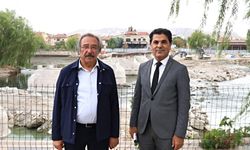 DSİ Kayseri Bölge Müdürü Şahin Taş Köprü'yü inceledi