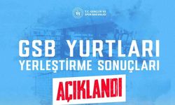 Yurt başvuru sonuçları açıklandı