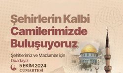 Şehitler ve mazlumlar için dua programı düzenlenecek