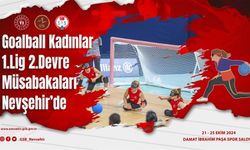 Goalball Kadınlar 1.Lig 2.devre müsabakaları Nevşehir’de