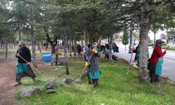 Belediye ekiplerinden Güzelyurt ve 15 Temmuz Mahalle’lerinde yoğun mesai