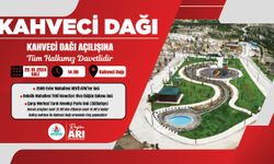 Kahveci Dağı Konaklamalı Orman Parkı yarın açılıyor