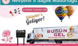 Kanser tarama tırı yarın Gülşehir’e geliyor