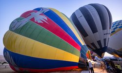 Balon pilotlarının zorlu mesaisi