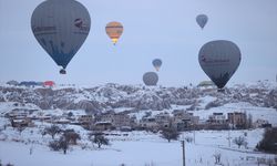 Kapadokya'da 2025 yılı turizmcileri umutlandırıyor (video)