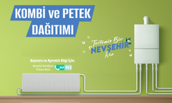 Belediyeden kombi ve petek dağıtımı devam ediyor