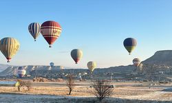 Kapadokya'da balonlar bir hafta sonra tekrar gökyüzünde