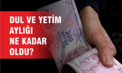 Dul ve yetim aylıkları ne kadar oldu?