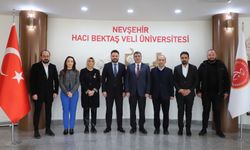 AK Parti heyetinden Rektör Aktekin’e ziyaret