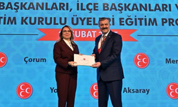 İl Başkanı Doğu Parti İçi Eğitim Programına katıldı