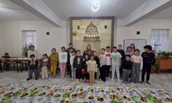 Minikler iftarda bir araya geldi