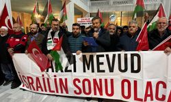 Ateşkesi bozan İsrail protesto edildi