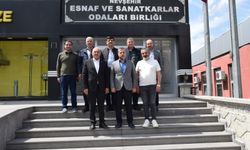 Esnaf ve sanatkarların sorunları görüşüldü