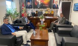 Başkan Salaş’tan, Müdür Tartar’a ziyaret