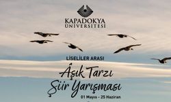 Liseliler Arası Âşık Tarzı Şiir Yazma Yarışması başladı