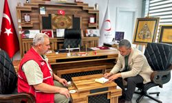 Milletvekili Özgün’den Kızılay’a bağış
