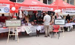 Nevşehir'de el emeği ürünler sergilendi