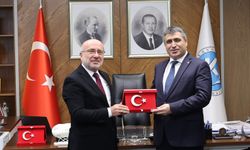 Rektör Aktekin’den, Rektör Karamustafa'ya ziyaret