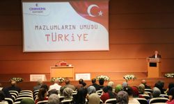 “Mazlumların Umudu Türkiye”