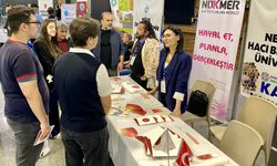 NEVÜ tanıtım standına yoğun ilgi