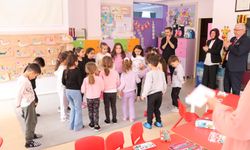Müdür Yazıcı miniklerin neşesine ortak oldu