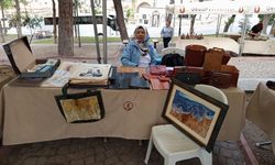 Ürgüp’te kadınlar el emeklerini sergiliyor