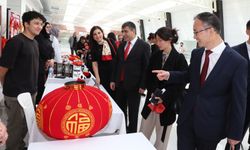 NEVÜ’de Çin el sanatları sergilendi