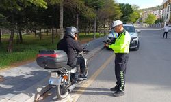 293 motosiklet sürücüsüne ceza yağdı