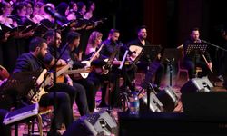 Birbirinden değerli parçalar yıl sonu konserinde seslendirildi