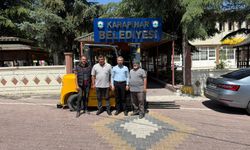 Karapınar Belediyesine 1 milyon liralık iş makinası