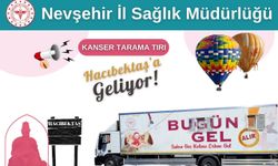 Kanser tarama tırı 2 gün boyunca Hacıbektaş’ta