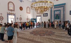 Nevşehir’de çocuklar cami kültürünü tanıyor