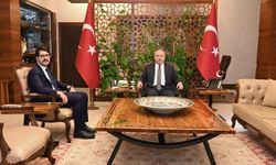 Ürgüp’ün yeni kaymakamından Vali Fidan’a ziyaret