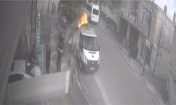 Jeneratör bir anda alev aldı tamirci yaralandı