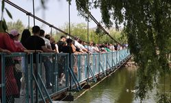 Avanos'un tarihi köprüsü esnafın yüzünü güldürüyor