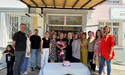 Nevşehir'de emekli olan öğretmene duygulandıran veda