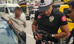 Sahte ehliyet ibraz eden sürücü gözaltına alındı