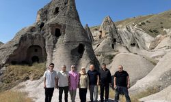 Vali Fidan, Niğde Valisi Çelik’e Kapadokya’yı gezdirdi