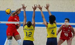 A Milli Kadın Voleybol Takımı, Brezilya'ya yenildi