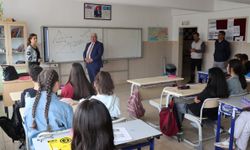 Müdür Yazıcı okul ziyaretlerini sürdürüyor