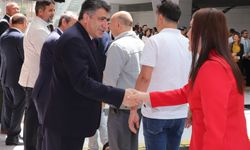Geleneksel bayramlaşma töreni yapıldı