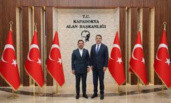 Başkan Arı’dan Kapadokya Alan Başkanı Aslanbay’a ziyaret