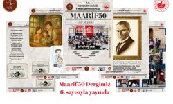Maarif 50 dergisinin yeni sayısı çıktı