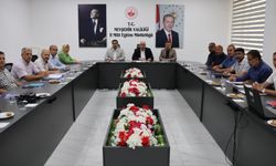 Eğitim çalışmaları değerlendirildi