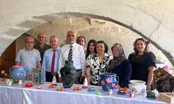 Narlı kadınların el emeği görücüye çıktı