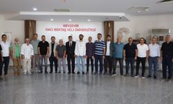 STK başkanları Rektör Aktekin ile görüştü