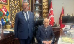 Başkan Sarıtaş, Devlet Bahçeli’ ile bir araya geldi