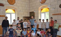 Ürgüp Müftüsü Kılıç, Kur'an kursu öğrencileriyle buluştu